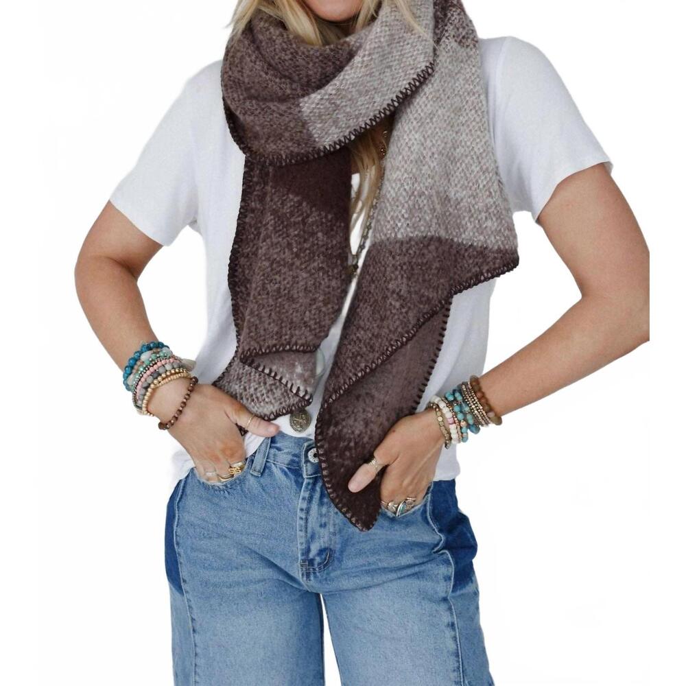 NEW THREE BIRD NEST women's autumn days scarf in multi